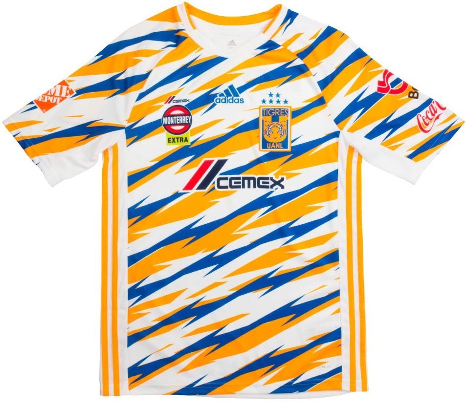 Camisa oficial Adidas Tigres UANL 2018 2019 III jogador